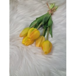 Kytička tulipánov - žltá