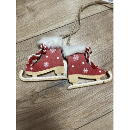 Drevené závesné korčule